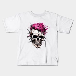 Punker Skull 2 Kids T-Shirt